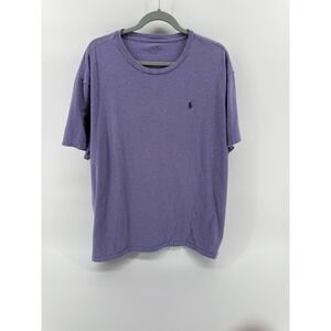 Polo Ralph Lauren Mens XL Purple Heather‎ Cotton Short Sleeve Crewneck T-Shirt